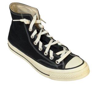 CONVERSE Chuck Taylor All Star 70 Men's Black High Top Sneakers Size 6.5